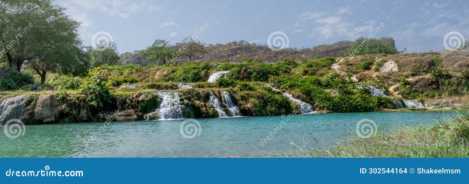 wadi darbat in the dhofar region of oman