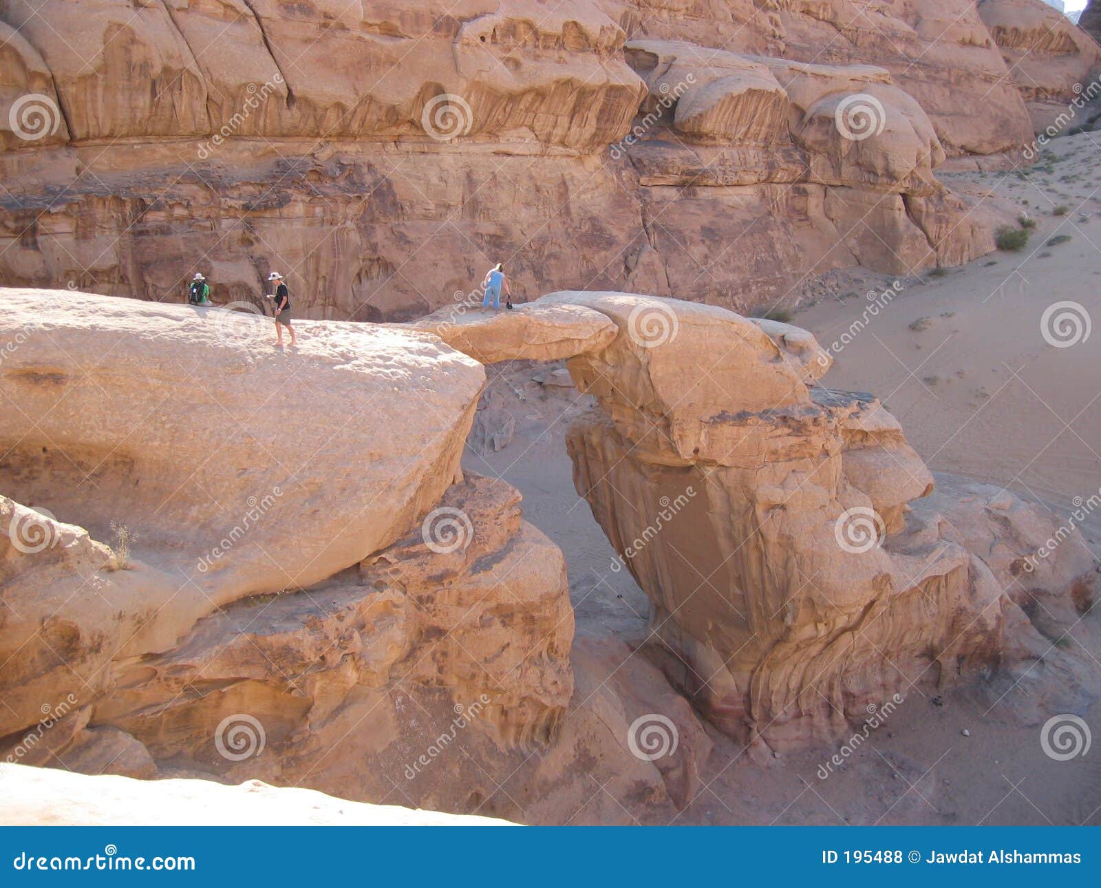 wadi rum rock formations