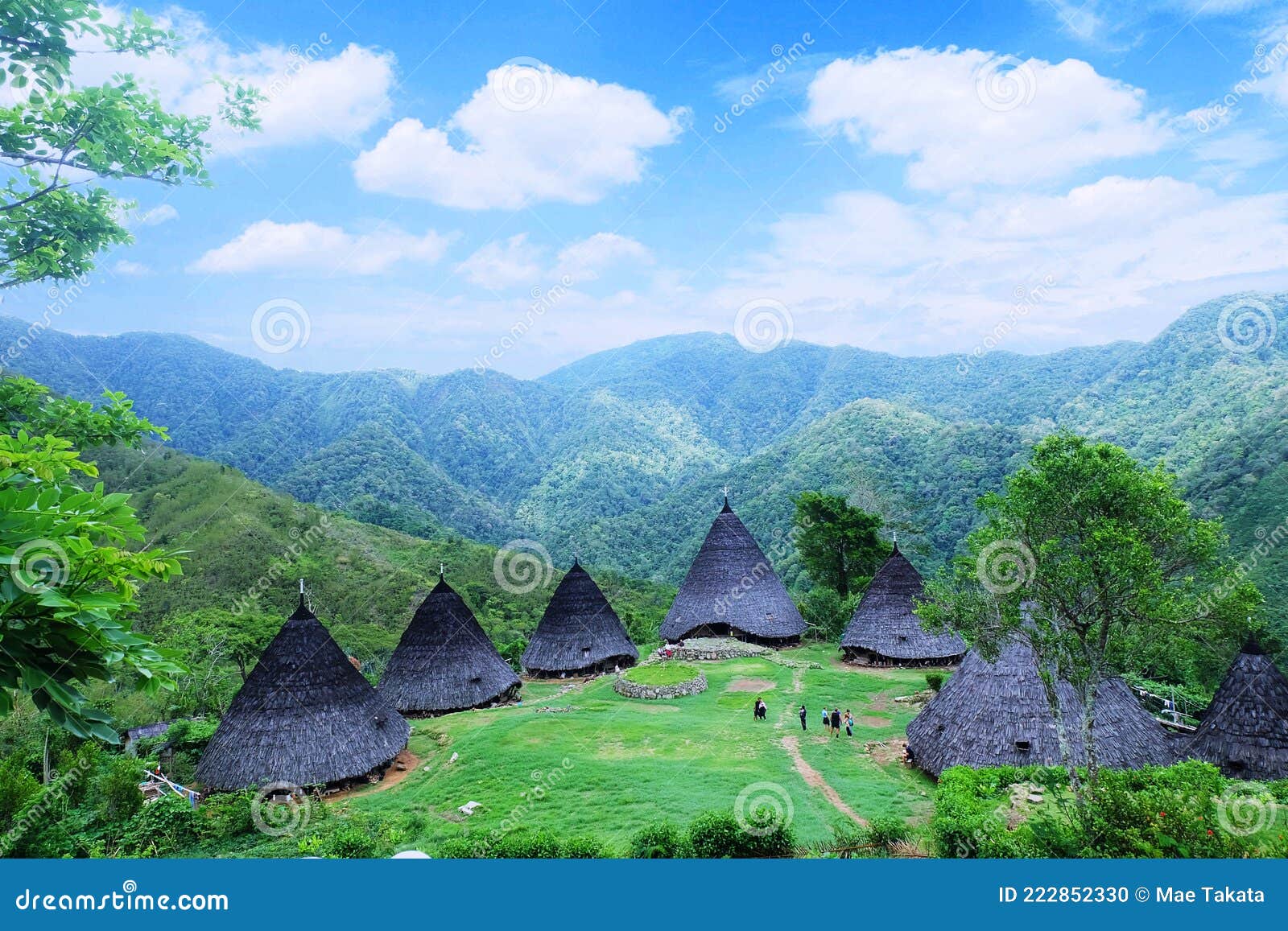 wae rebo village & x28;country above the clouds, east nusa tenggara indonesia