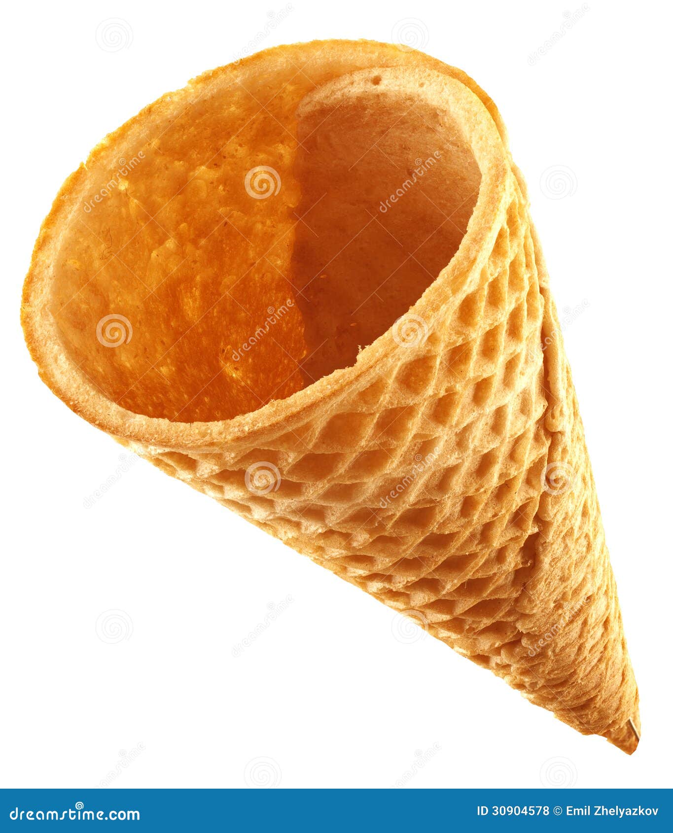 Wafer cone stock photo. Image of wafer, tube, sugar, vertical 30904578