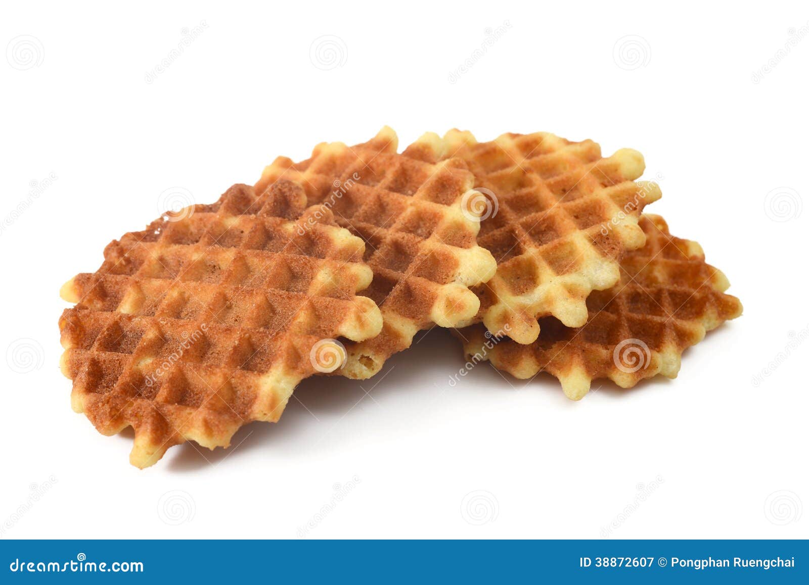 Waffles stock image. Image of sweet, circle, breakfast 38872607