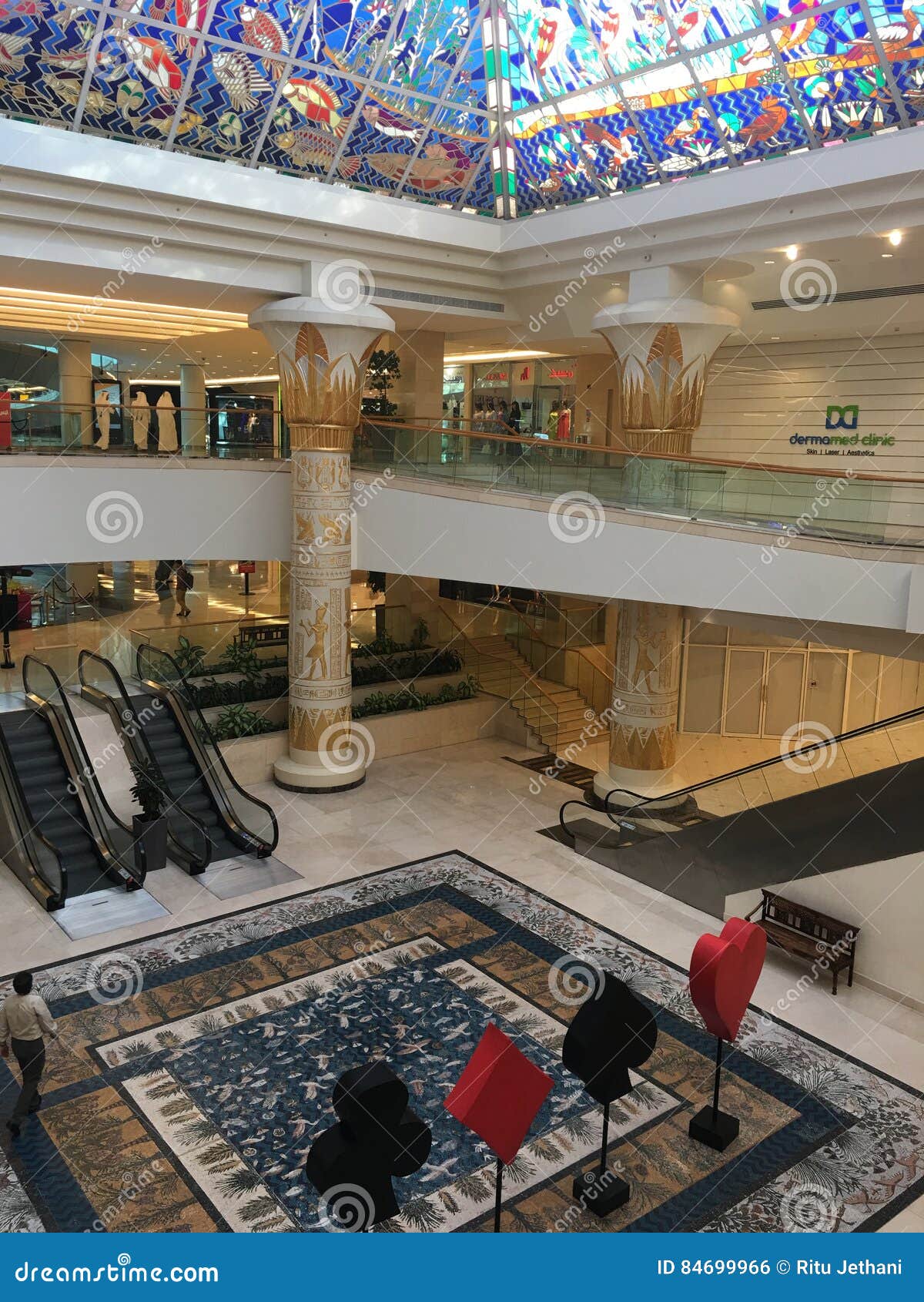 Wafi Mall in Dubai editorial photo. Image of arab, emirates 84699966