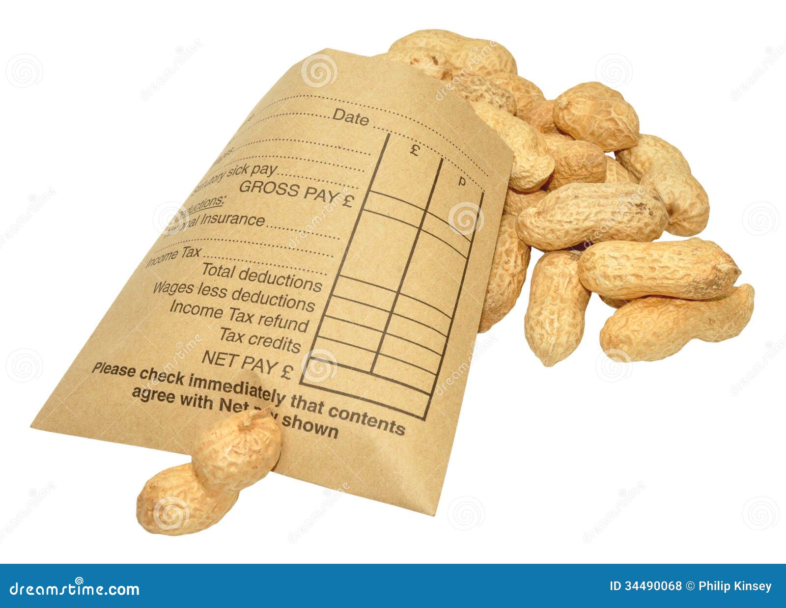 wage-packet-and-peanuts-stock-photo-image-of-work-packet-34490068