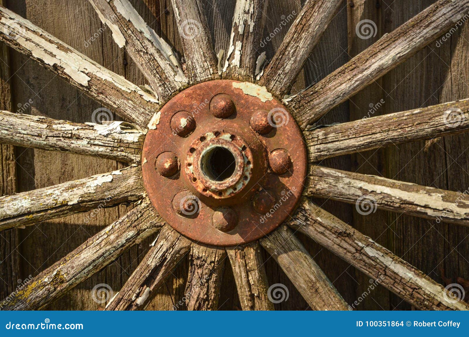 Weathered Wheel stock photo. Image of paint, peeling 100351864