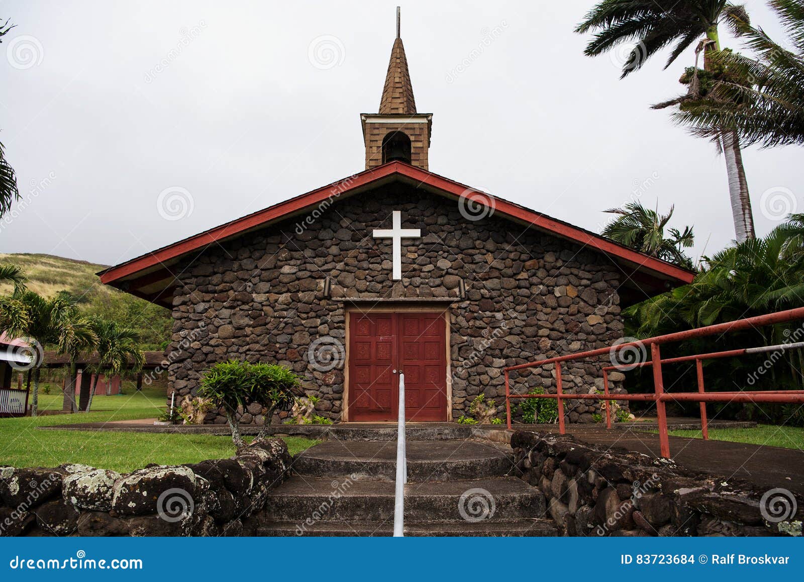 Waialua Congregational Church Stock Photo - Image Of Christ, 1855: 83723684