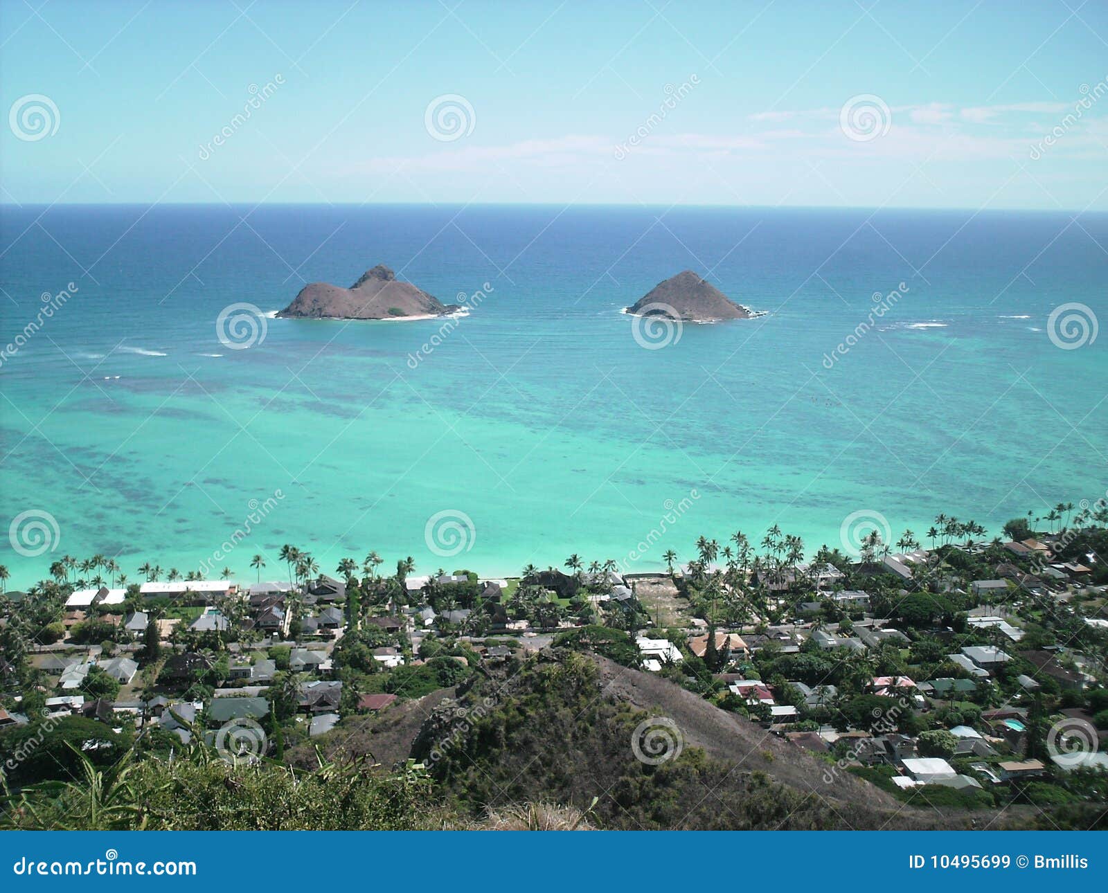 Waimanalo 1 stock image. Image of tropical, clear, hawaii 10495699