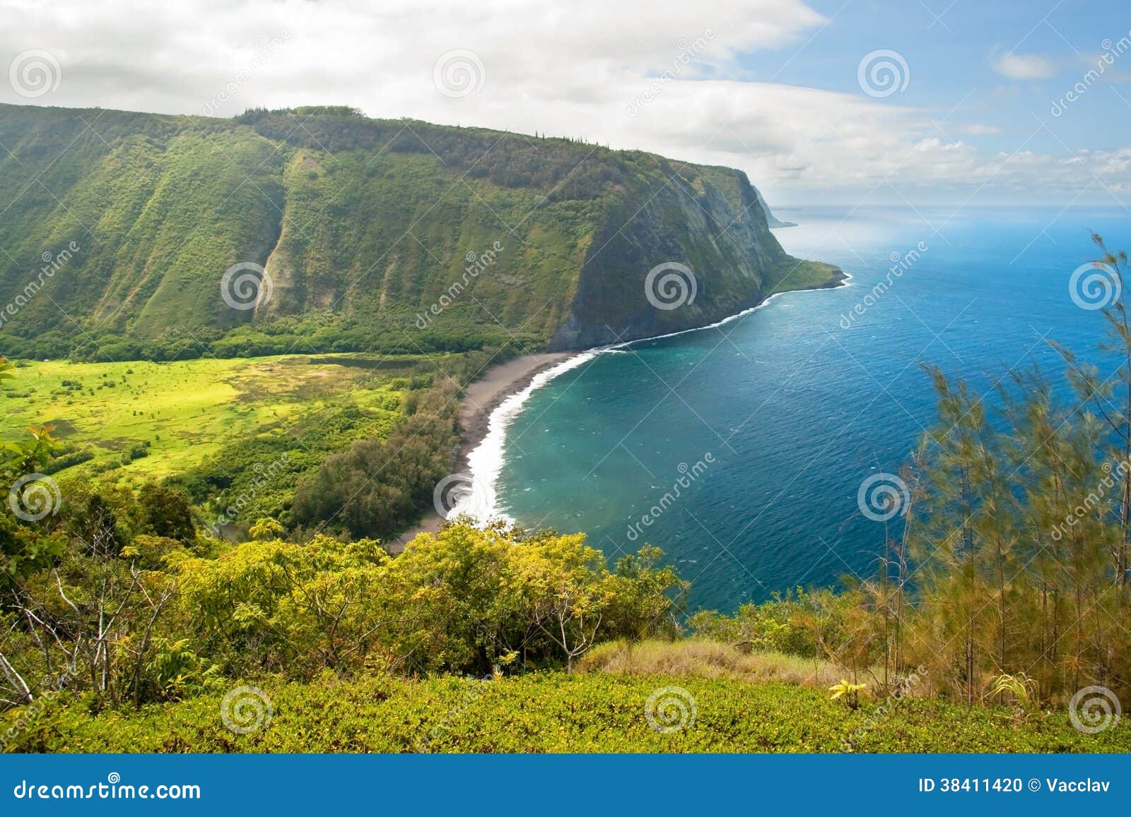 waipio valley lookout on hawaii big island