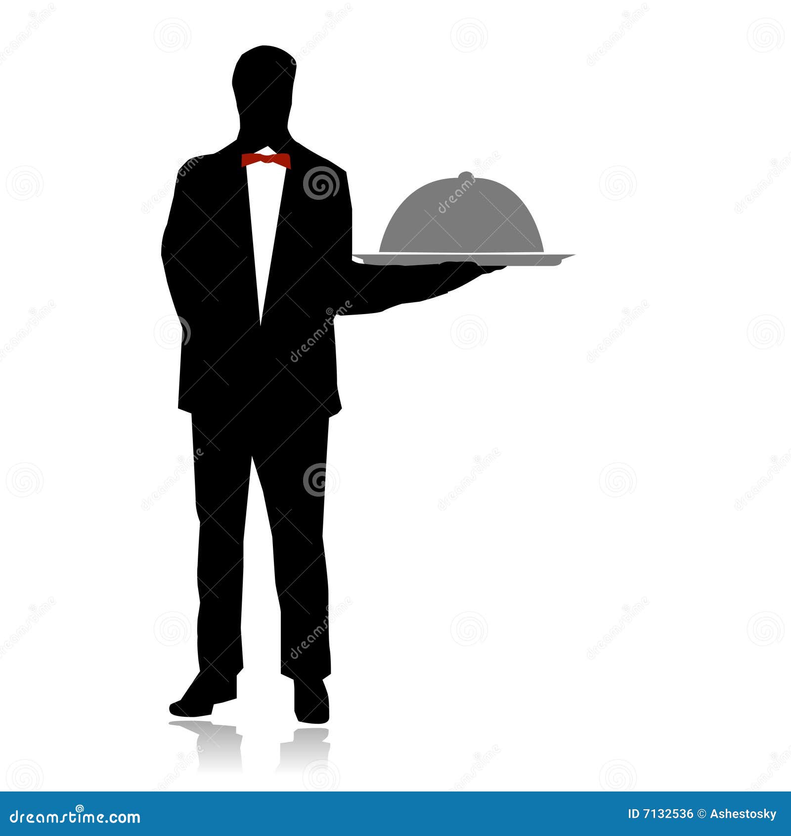 waiter serving on restaurant