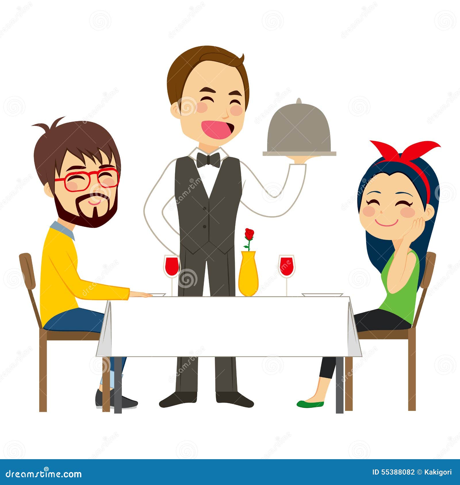 Restaurant Waitress Clipart restaurant-waiter