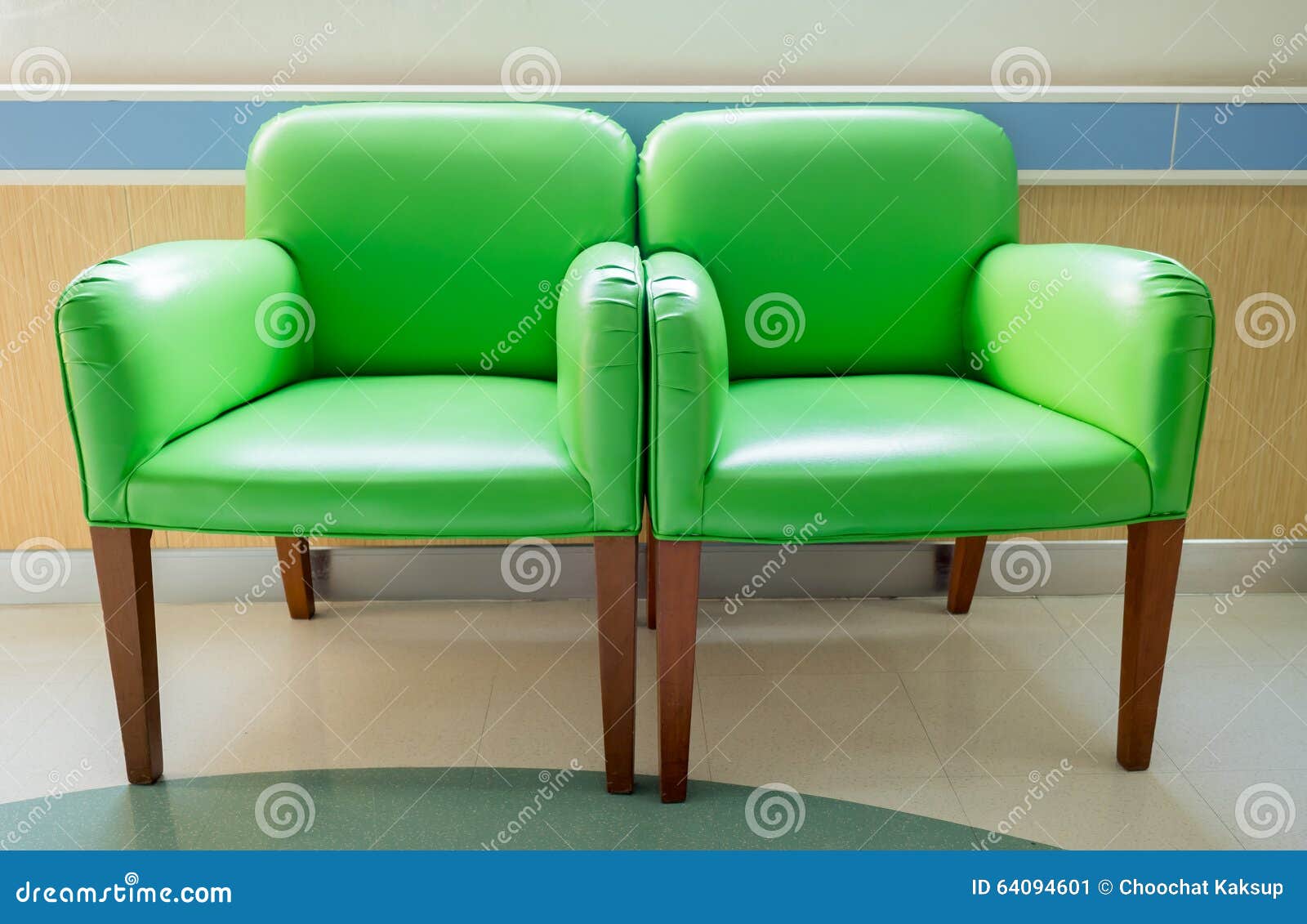 Waiting room green chairs stock image. Image of lounge 64094601