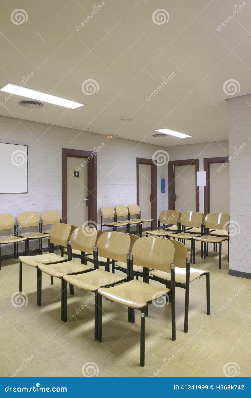 Waiting Room with Seats. Nobody Stock Image Image of loneliness