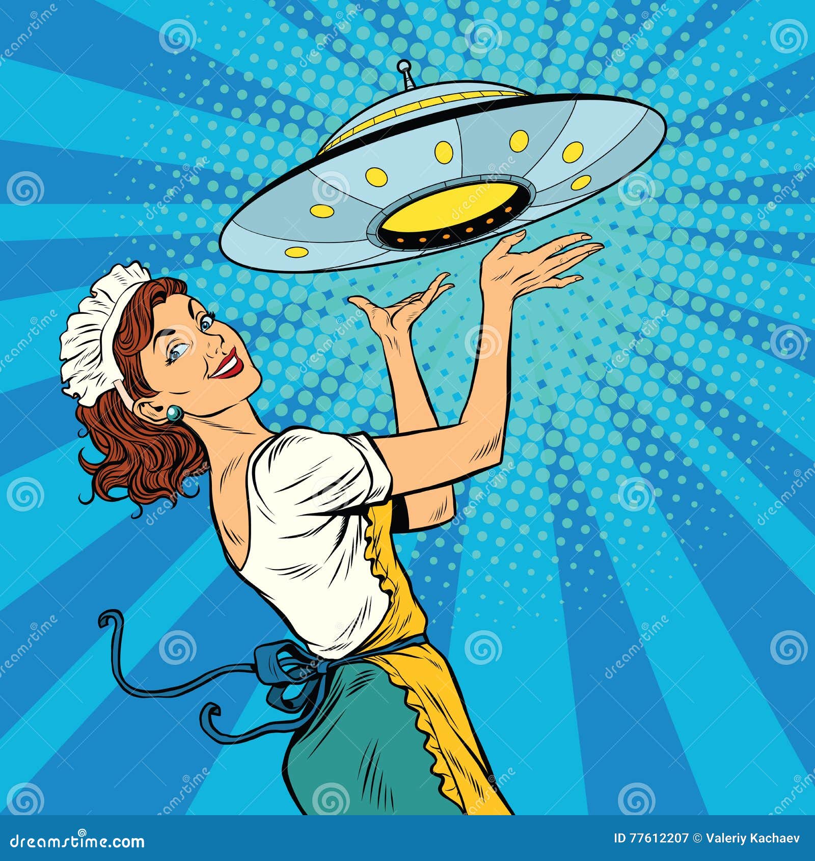 the waitress with ufo
