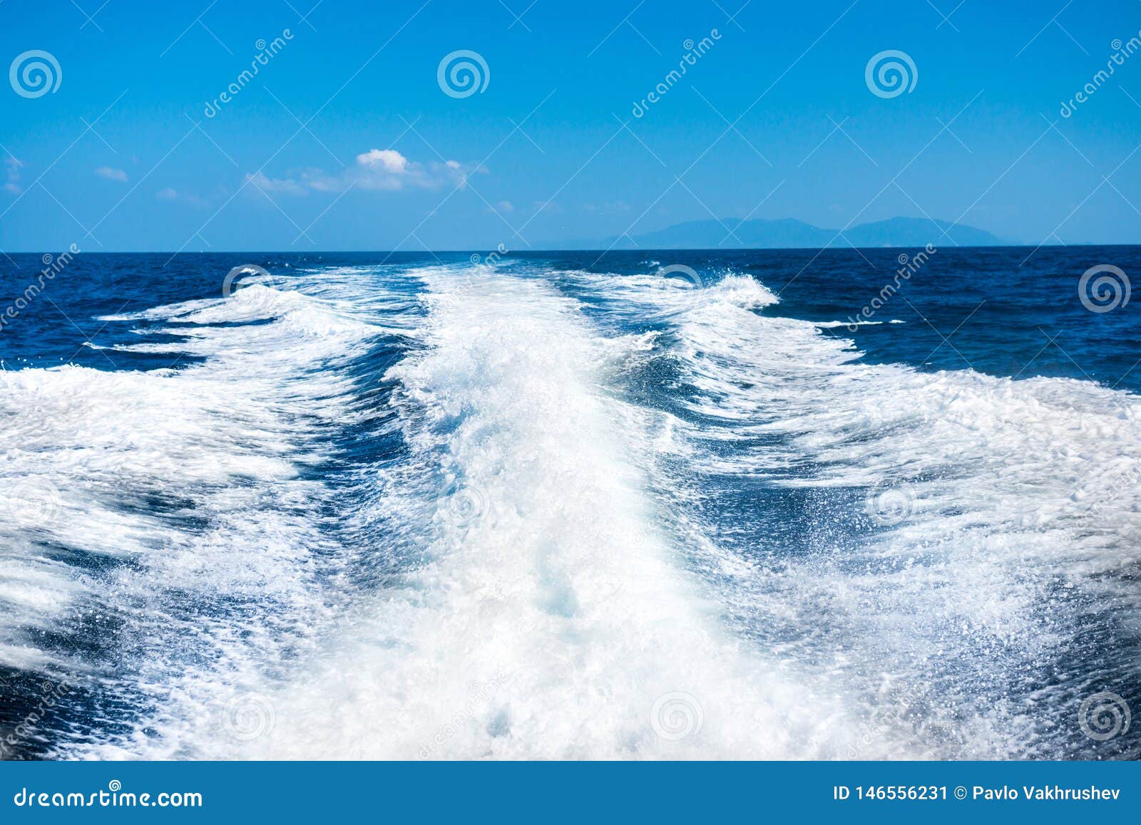 Wake of Boat on Water Surface Stock Image Image of surface, nature