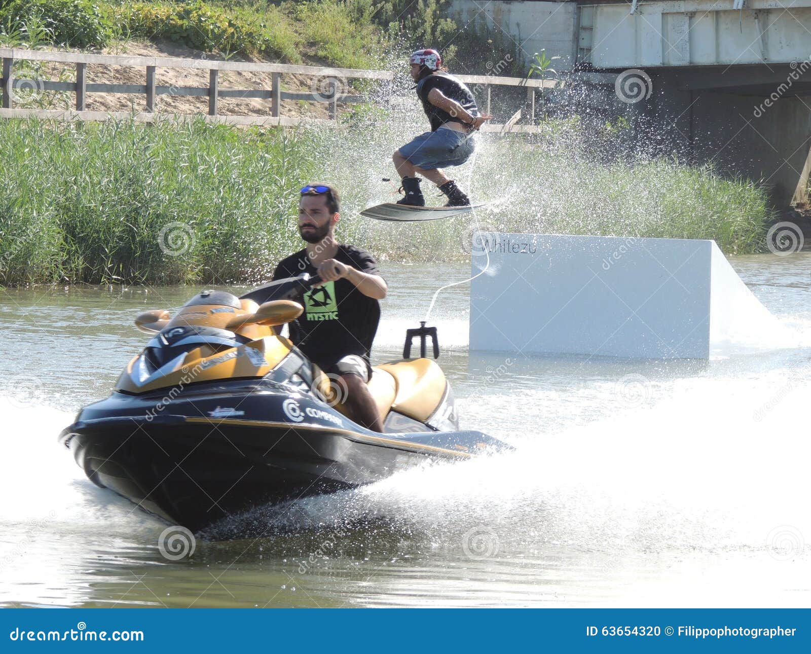 Wakeboard XMA Contest Riccione 2015 Editorial Image Image of sand