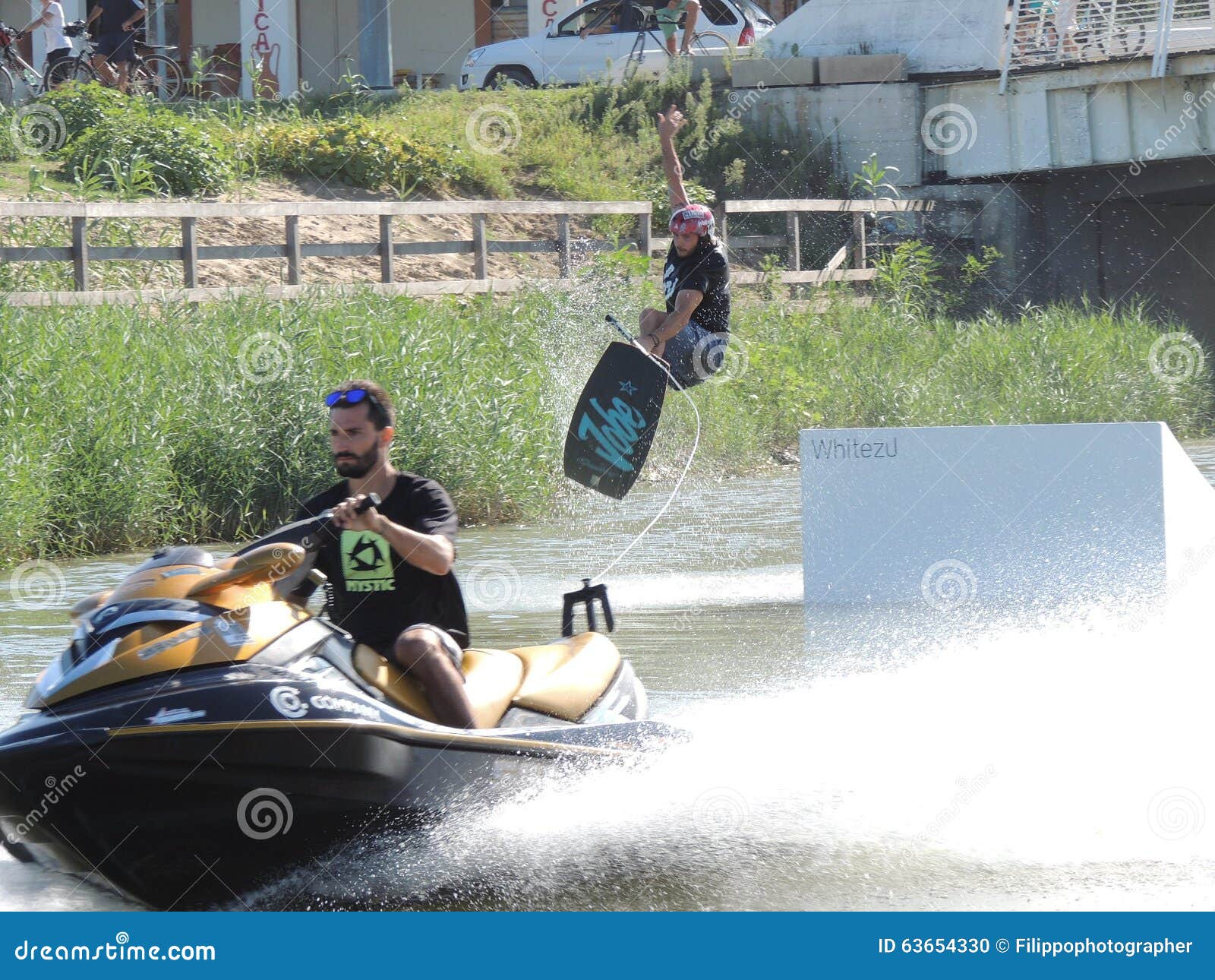 Wakeboard XMA Contest Riccione 2015 Editorial Image Image of sand