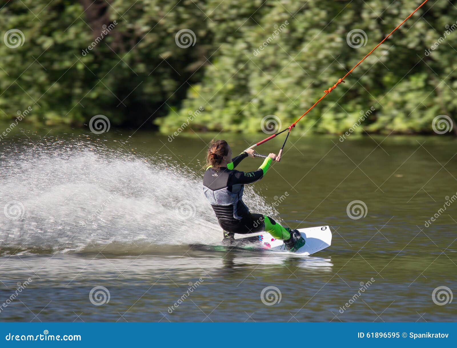 Wakeboard editorial image. Image of water, pekhorka, wakeboard 61896595