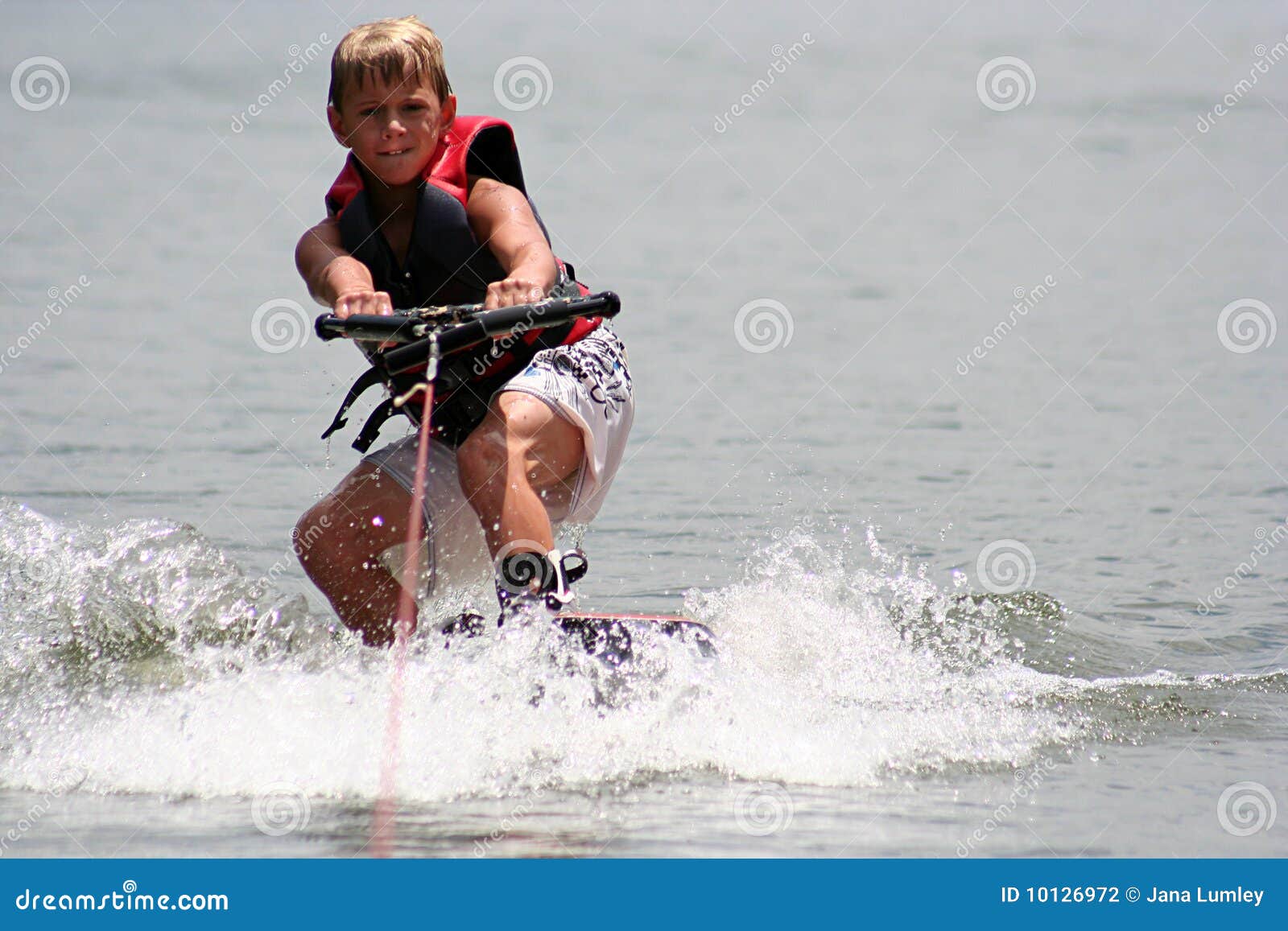 Wakeboarding Boy stock photo. Image of water, wakeboarding 10126972