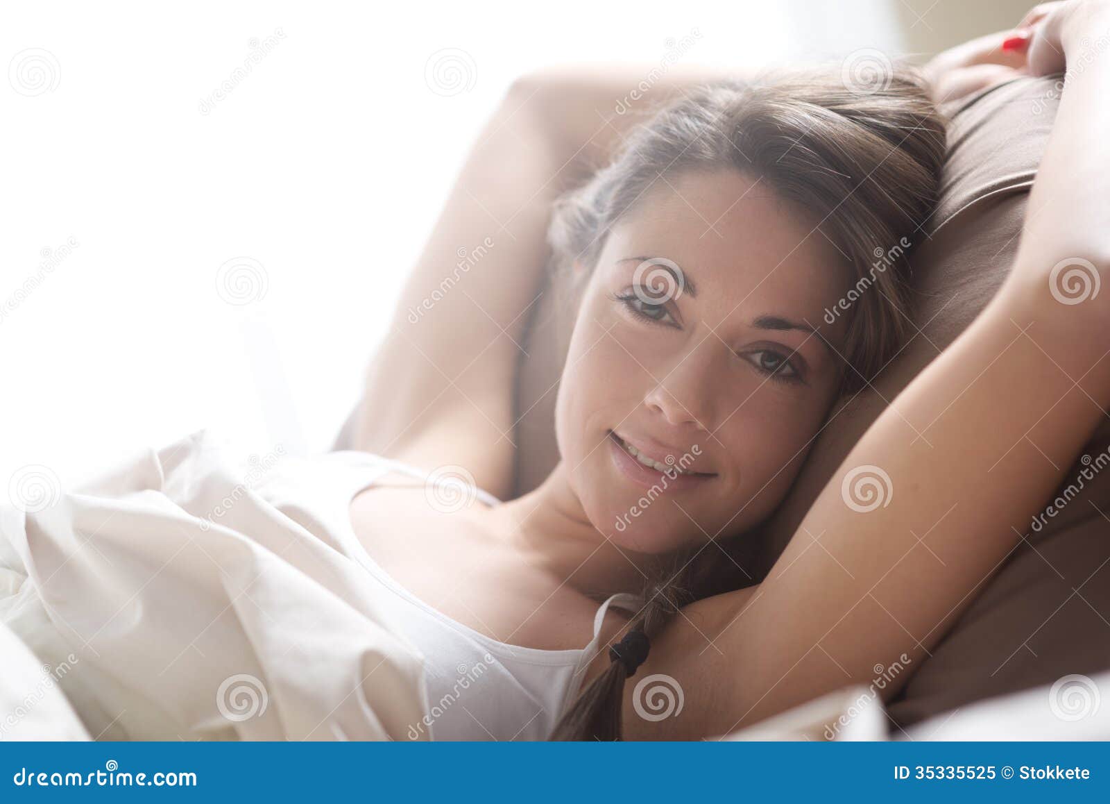 Waking Up To A Beautiful Day Stock Image Image Of Comfortable Lifestyles 35335525