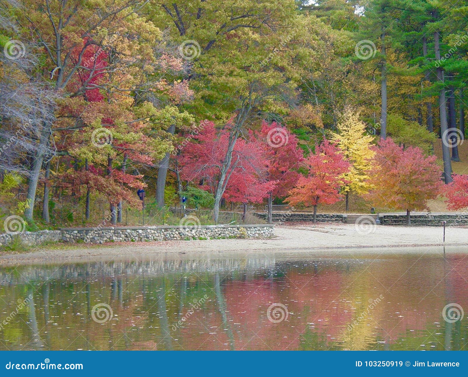 Walden Pond stock image. Image of thoreau, cabin, transcendalist