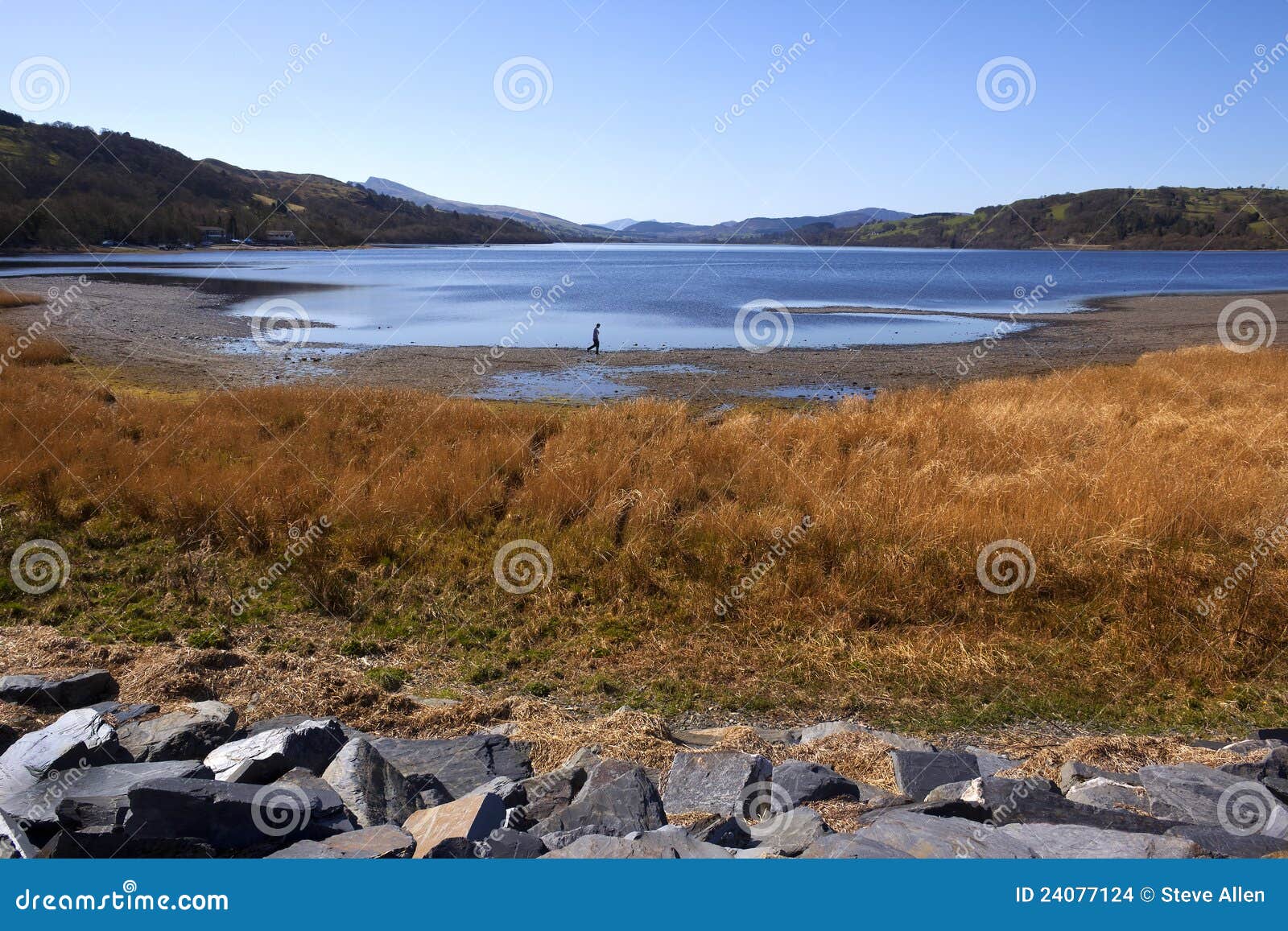 Wales - Gwynedd - Bala Lake Editorial Stock Image - Image of travel ...