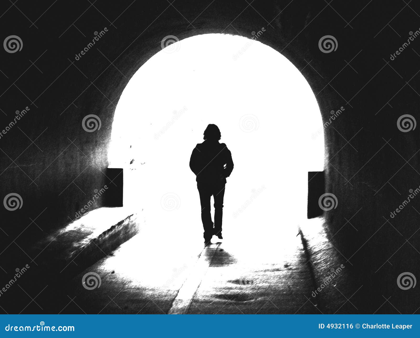 Walk Into The Light Stock Photo Image Of Dreams Death