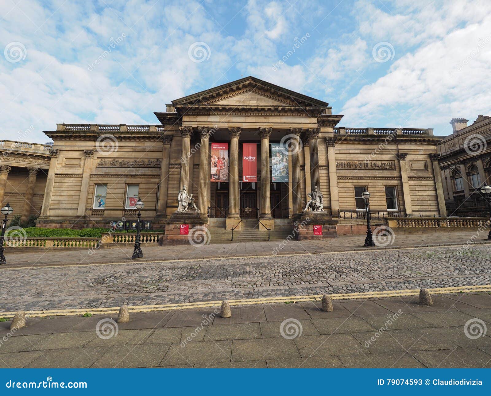 Walker Art Gallery in Liverpool Redaktionelles Stockfoto Bild von stadtbild, kunst 79074593