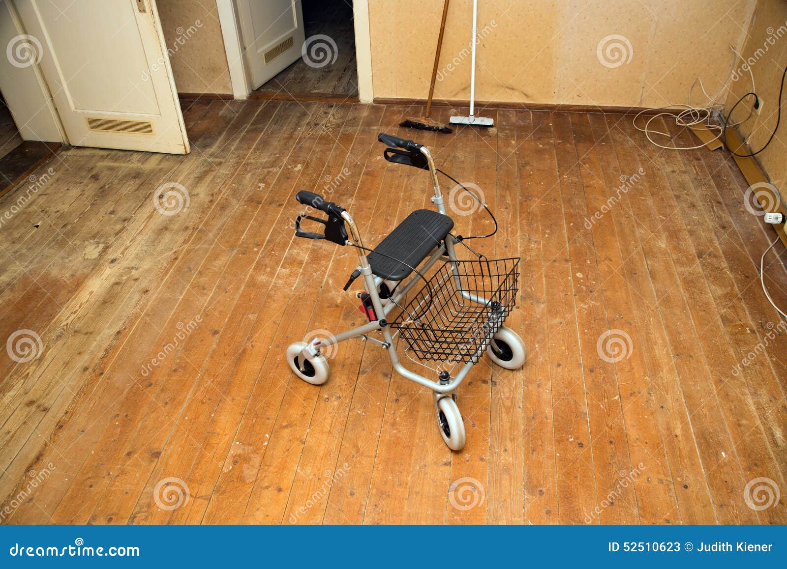 Walker in a room stock image. Image of clearing, disposal 52510623