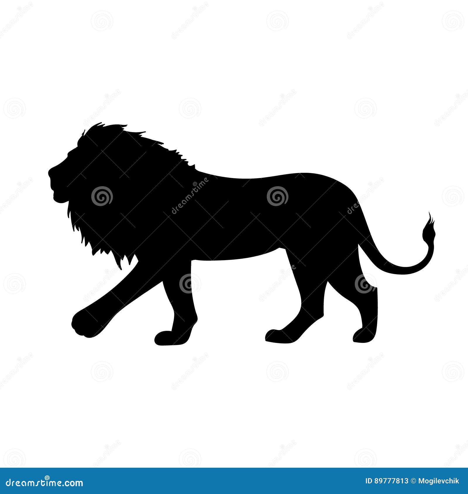 Black Lion Stock Illustrations – 32,053 Black Lion Stock ...