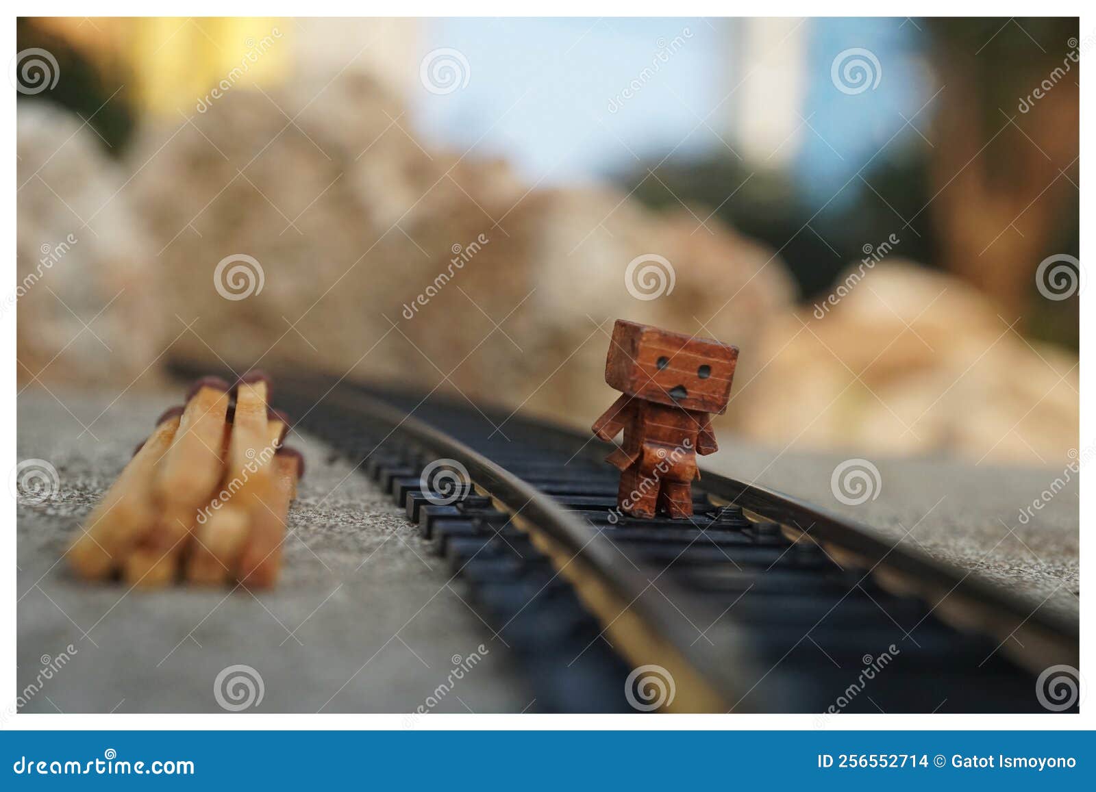 Walking Down the Railroad Tracks Stock Photo Image of iron, railroad