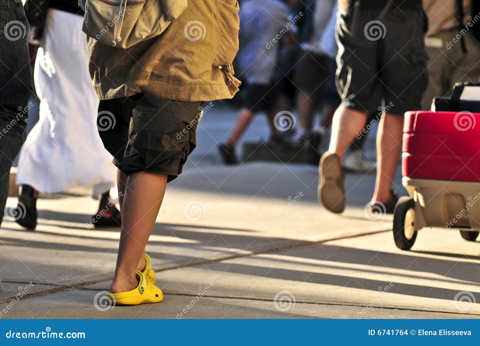 Walking people stock photo. Image of pedestrians, casual - 6741764