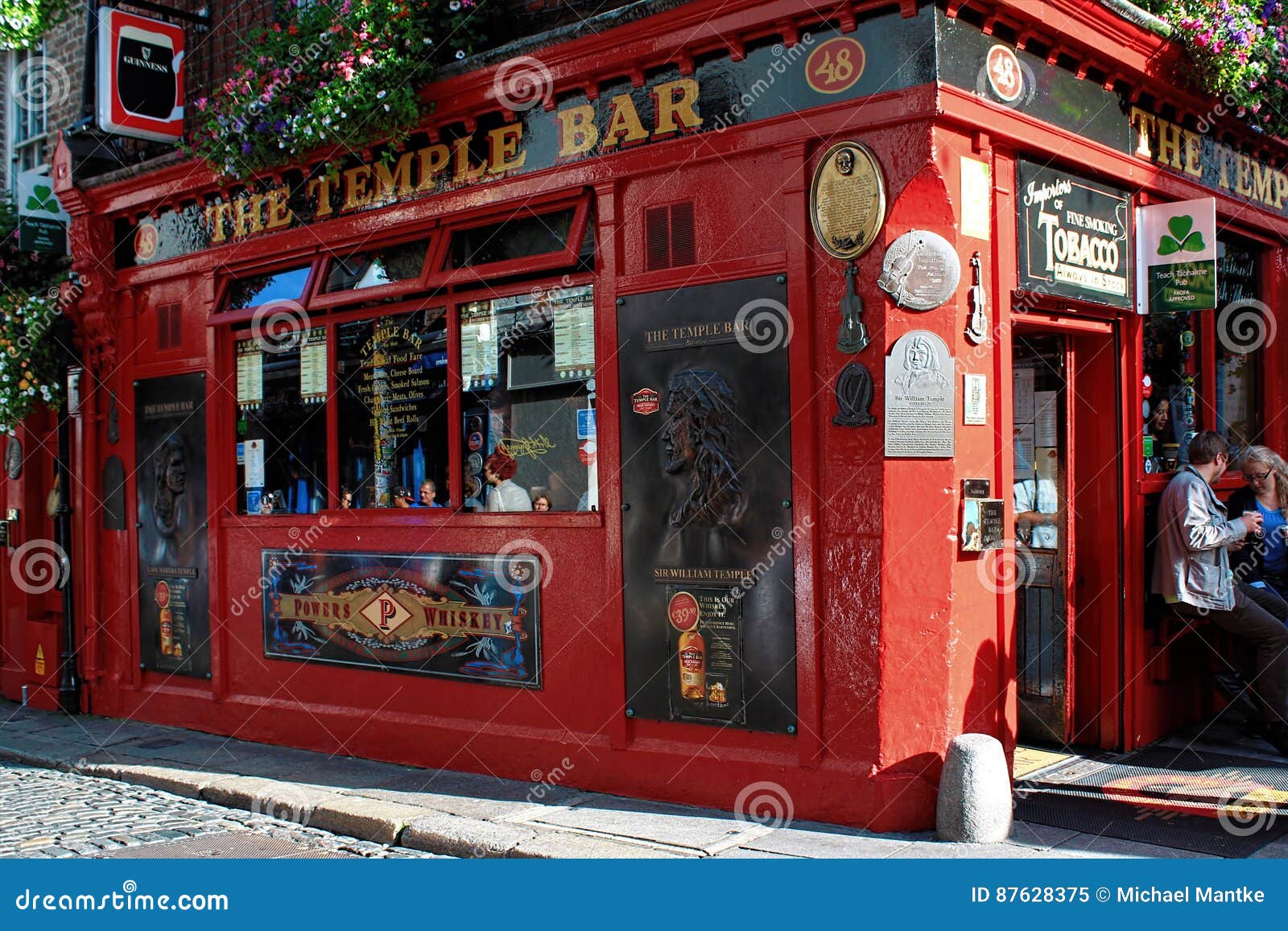 Walking through the Streets of Dublin, Ireland Editorial Image Image
