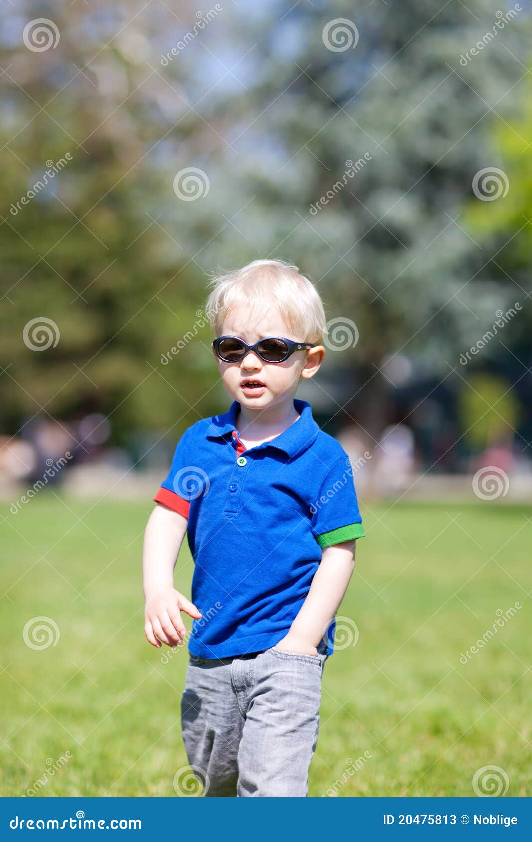Walking toddler stock image. Image of expression, park 20475813