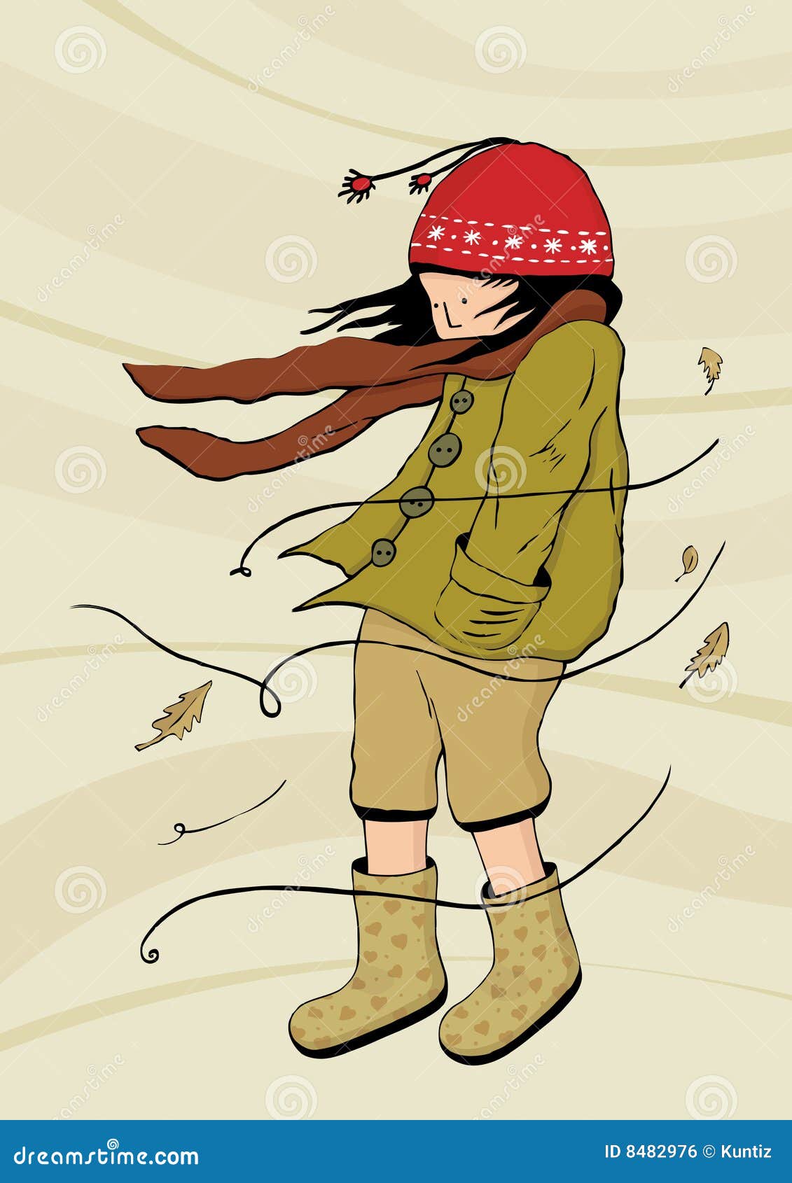 breezy weather clipart dressing