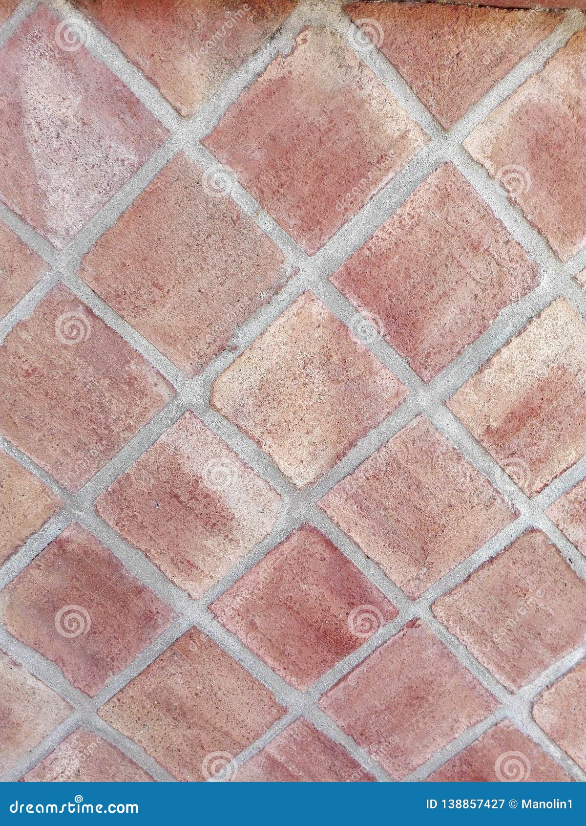 wall formed by clay tiles