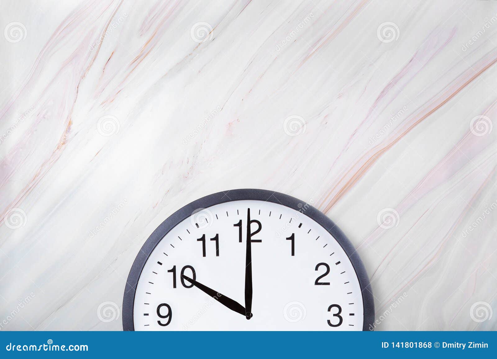 Wall Clock Show Ten O clock On White Marble Texture Office Clock Show wall-clock-show-ten-o-clock-on-white-marble-texture-office-clock-show