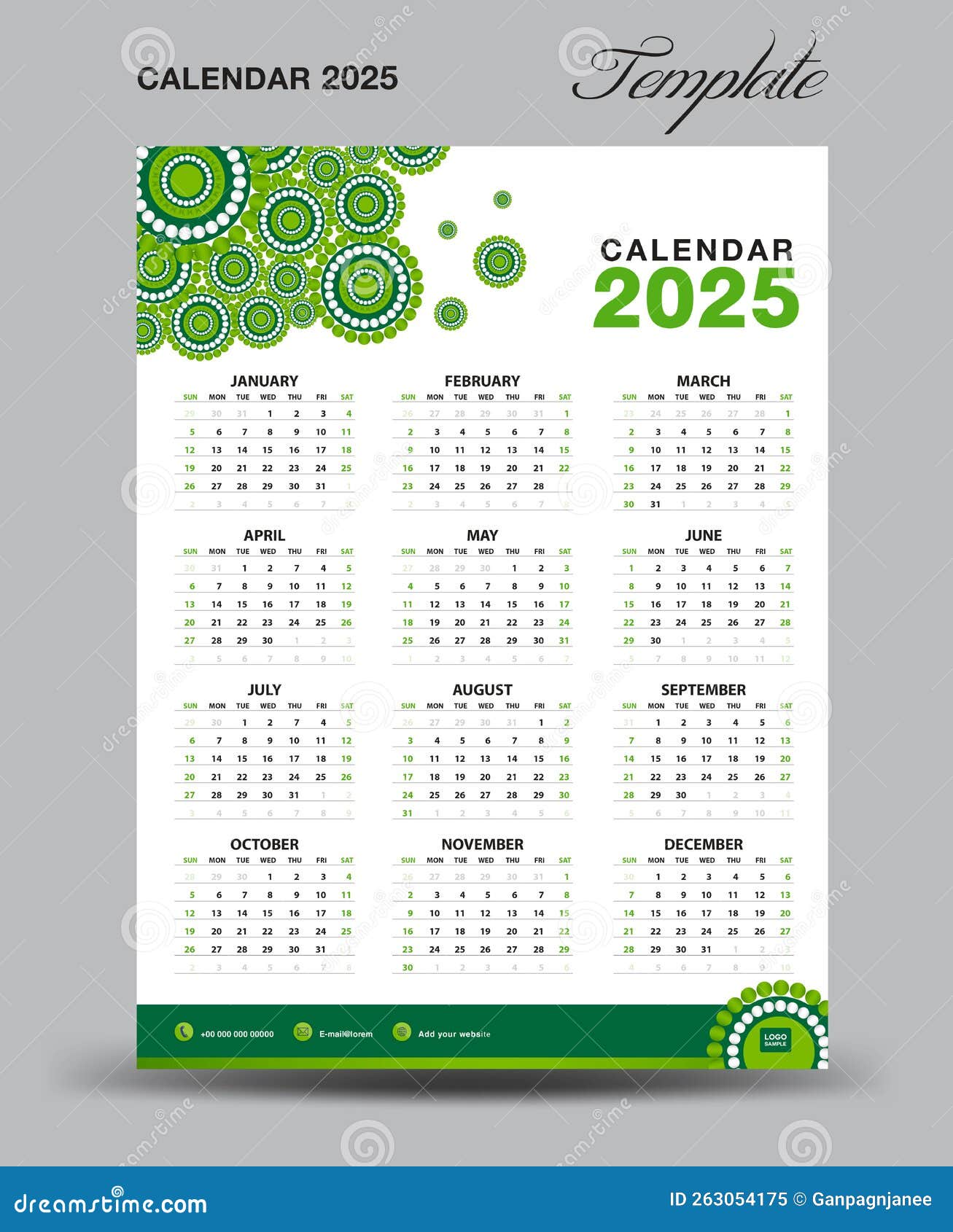 wall-desk-calendar-2025-template-desk-calendar-2025-design-week-start-sunday-business-flyer