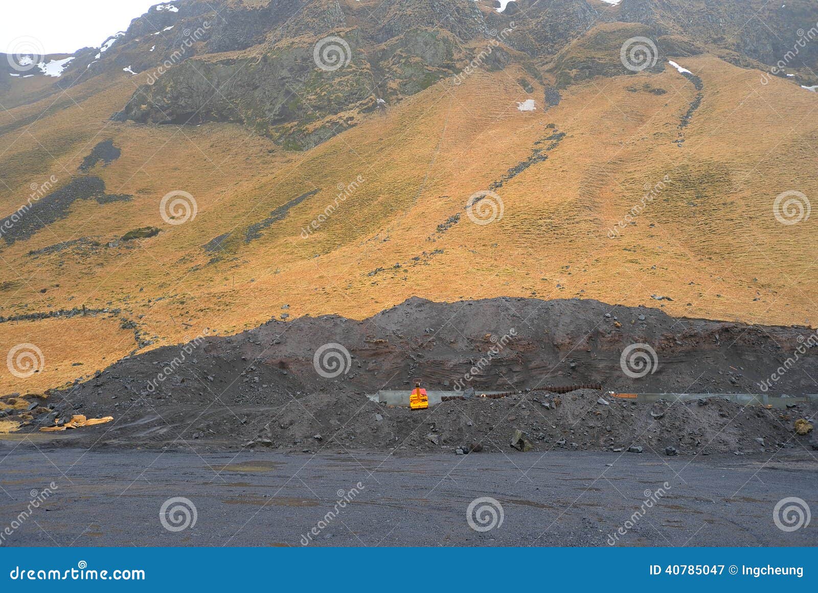 WallE at work stock image. Image of square, mountain 40785047