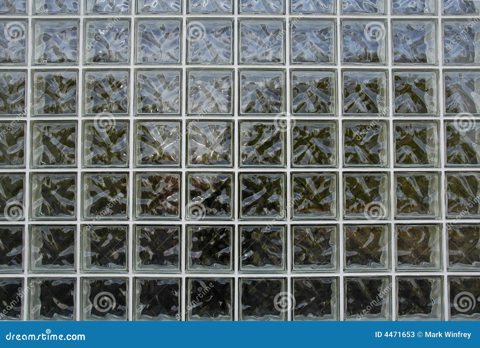 Wall of Glass Blocks stock image. Image of material, texture 4471653