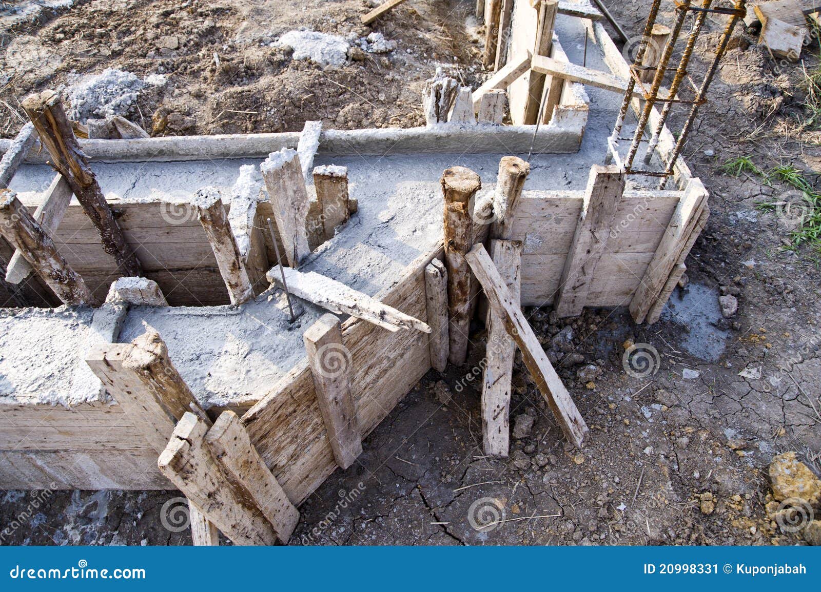 Wall house construction stock image. Image of nail, country 20998331
