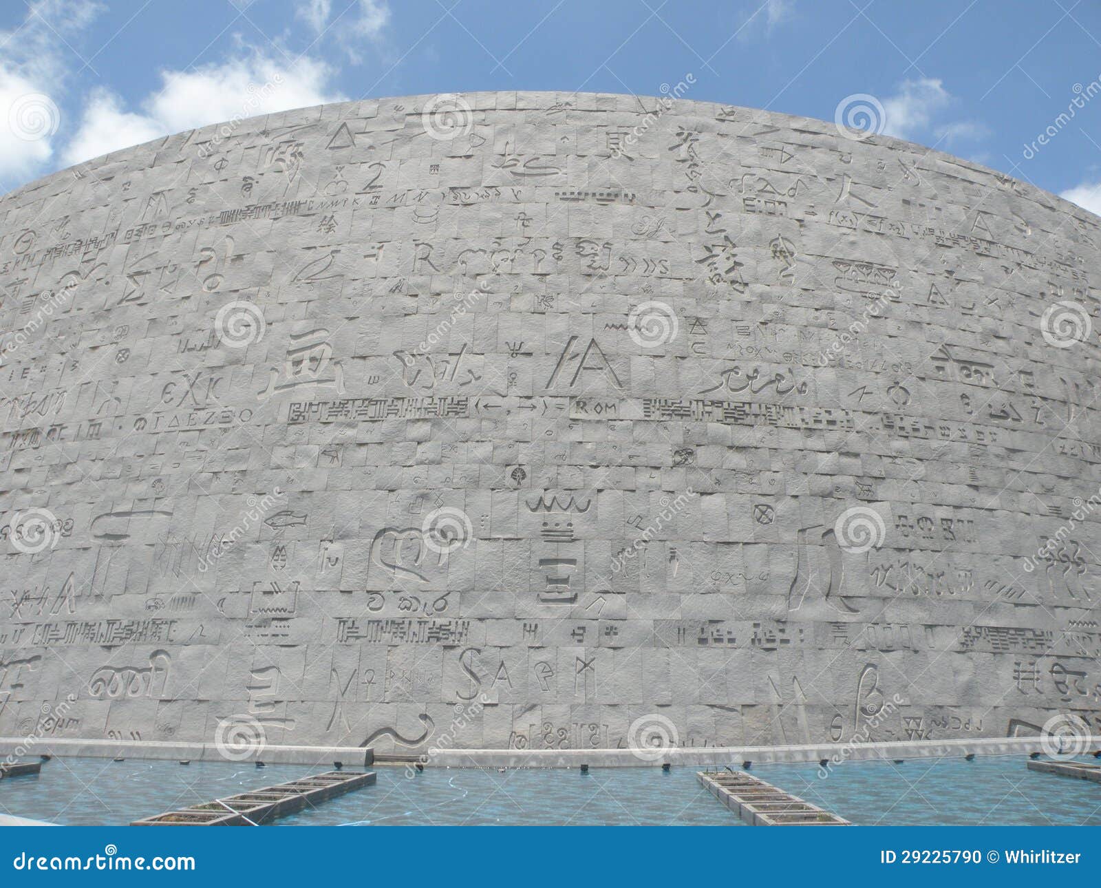 Wall of languages stock photo. Image of stone, carve 29225790