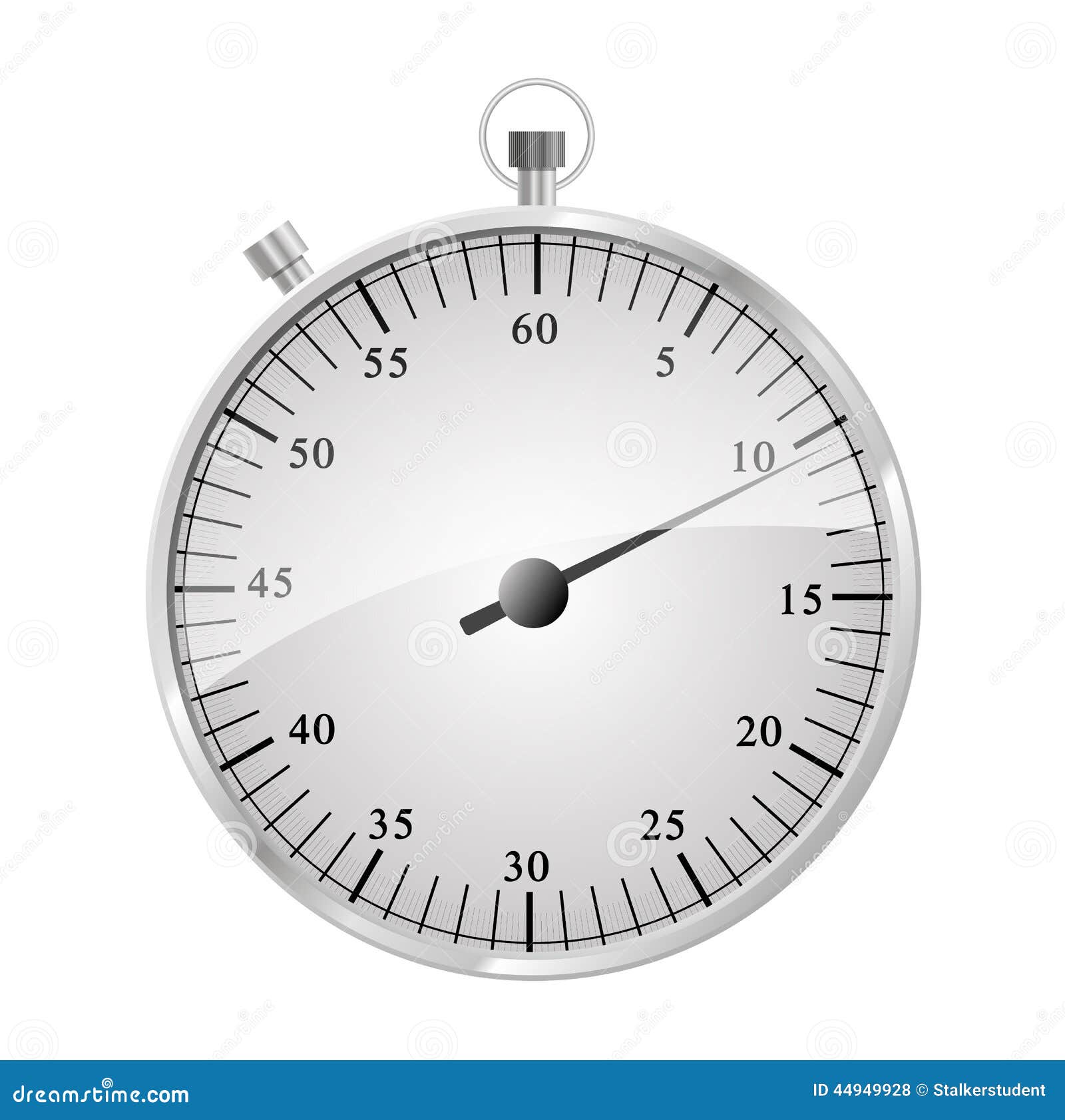 Wall Mounted Digital Clock. Stock Vector Illustration of clockwork