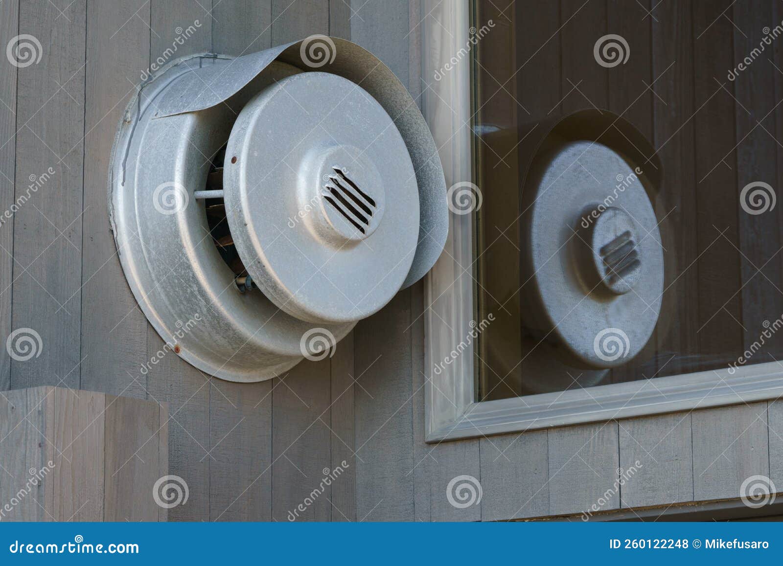 Wall mounted vent stock photo. Image of wall, exhaust 260122248