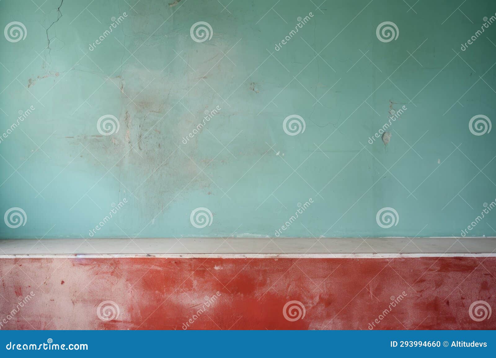 A Wall Painted Over with Fresh Paint Stock Photo Image of interior