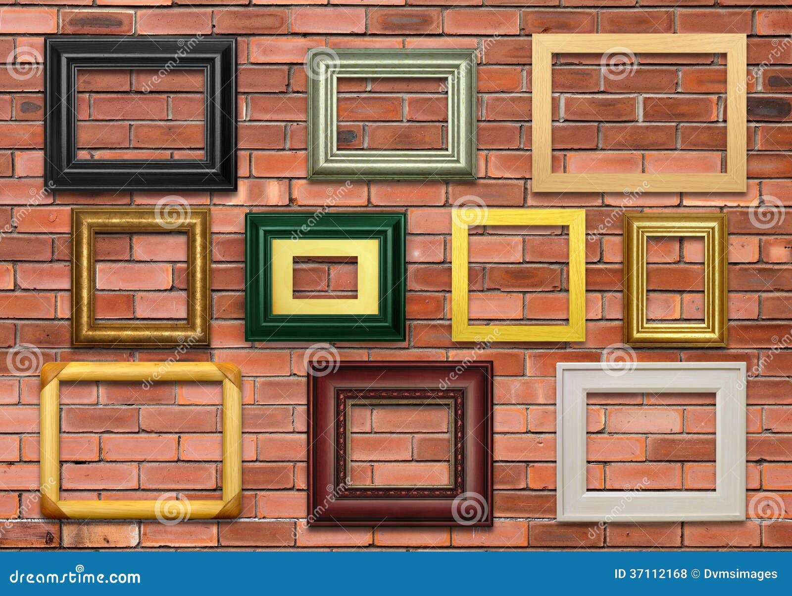 Wall and Picture Frames stock photo. Image of display 37112168