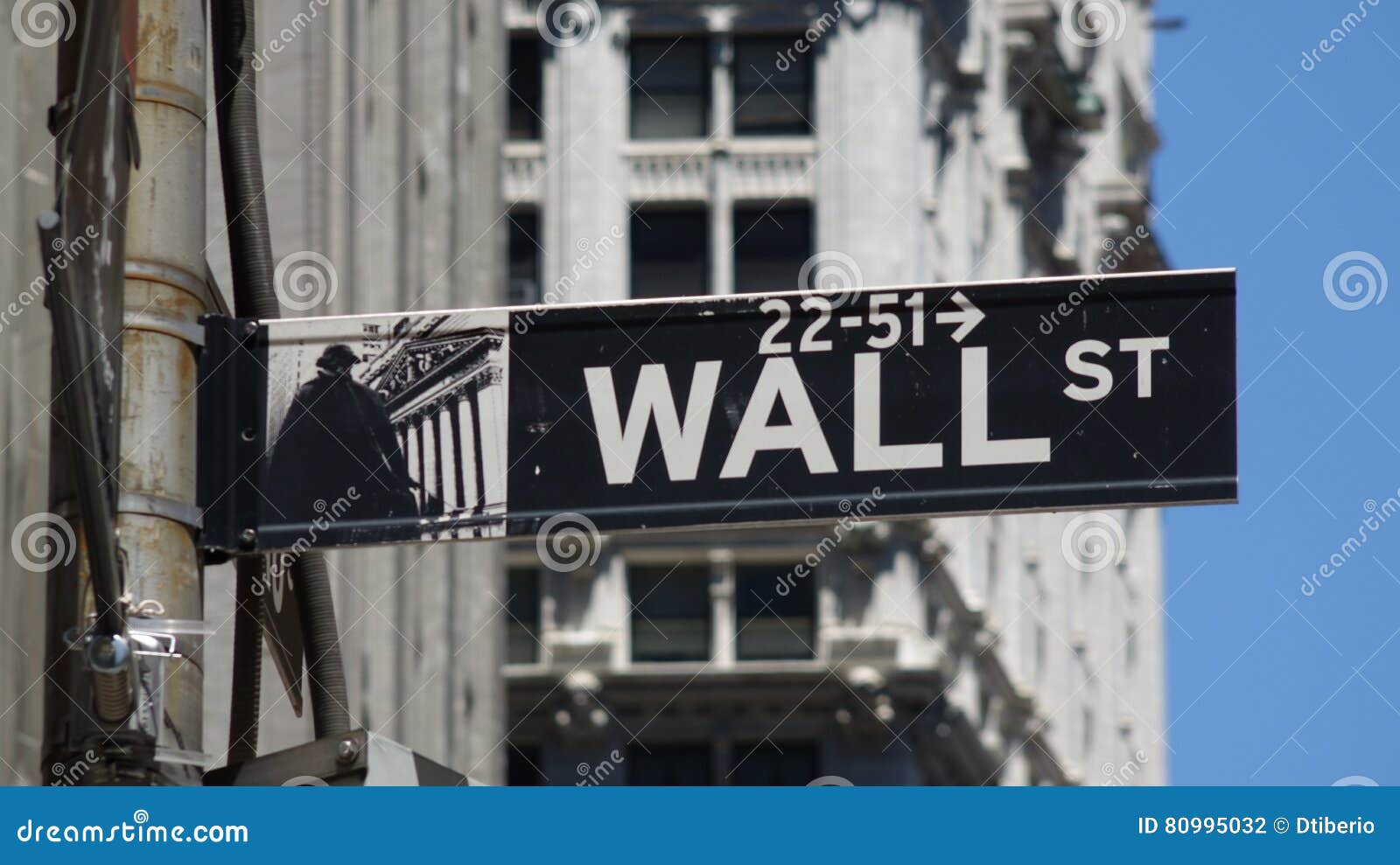 wall st finance and investments editorial photography - image of