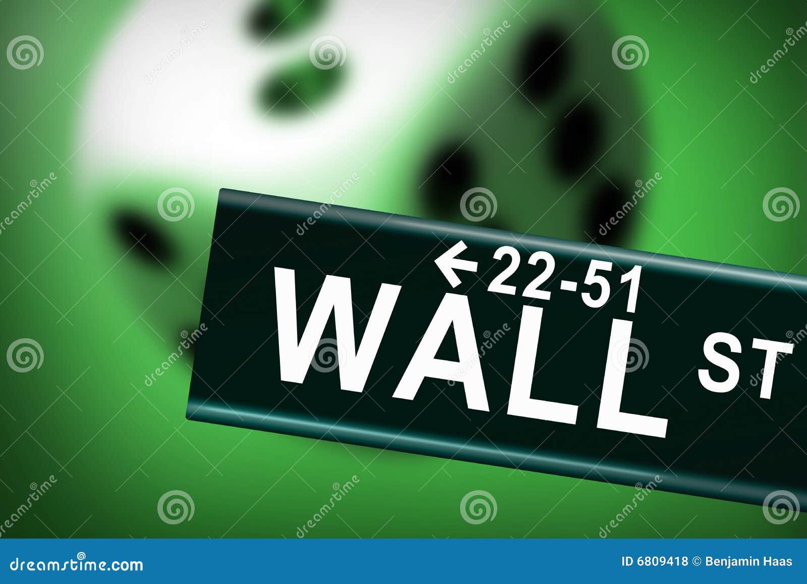 Wall Street Casino stock illustration. Illustration of crisis 6809418