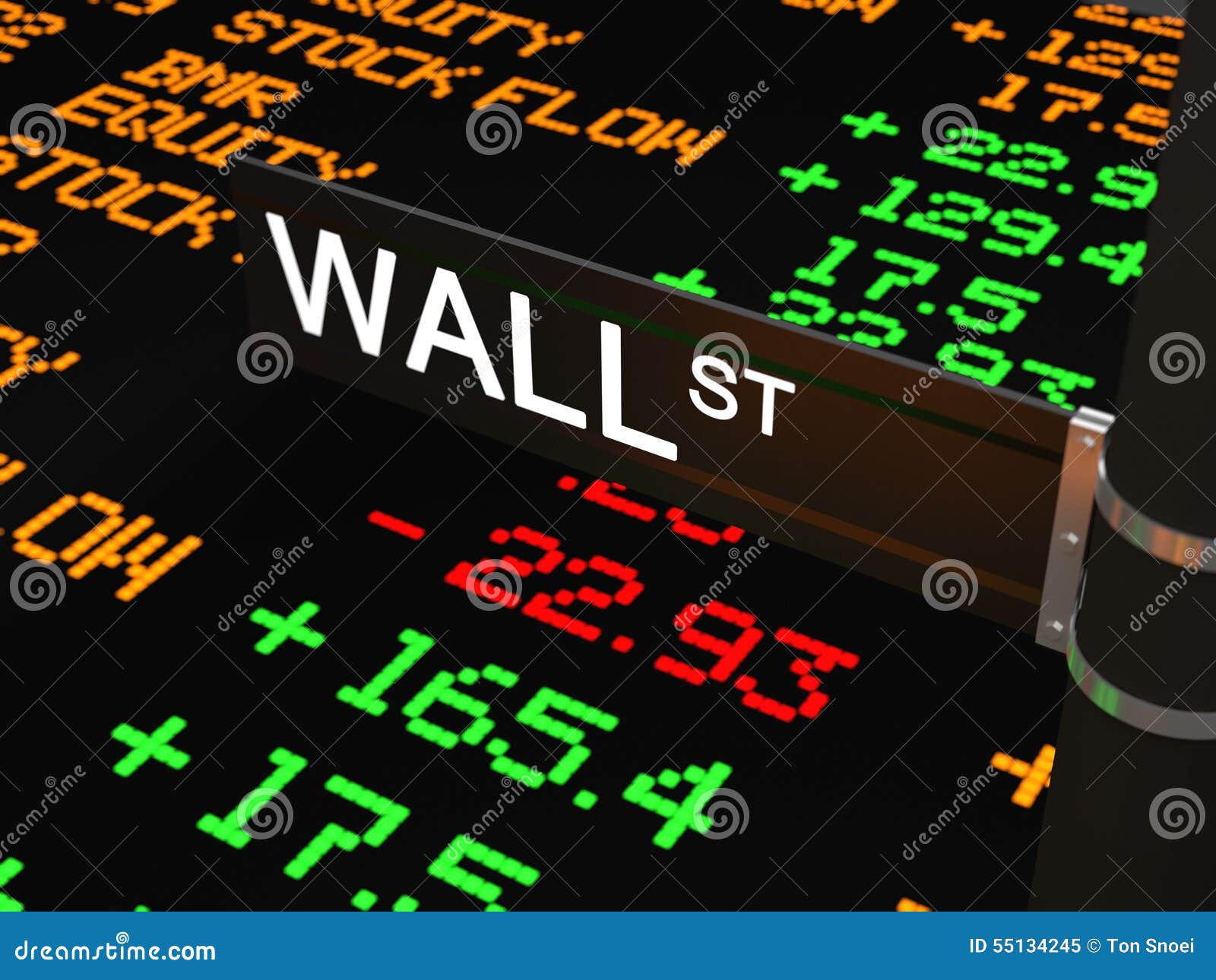 wall street background