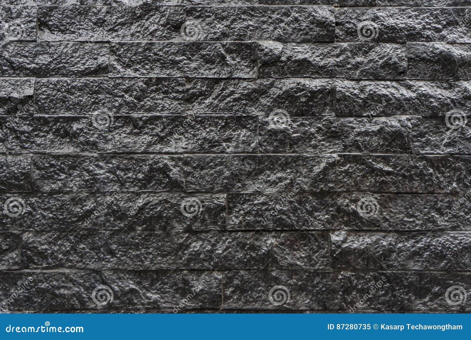 Wall Tiles Grey Stone Tile Wall Pattern. Background Stock Image Image