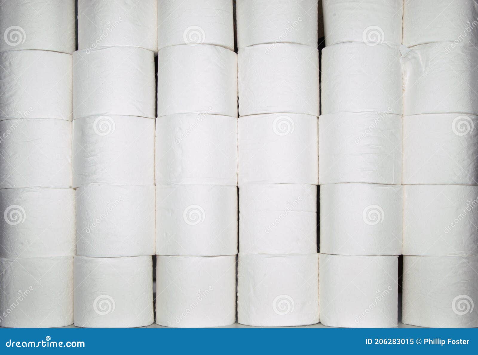 Wall of Toilet Paper stock image. Image of cleanliness 206283015