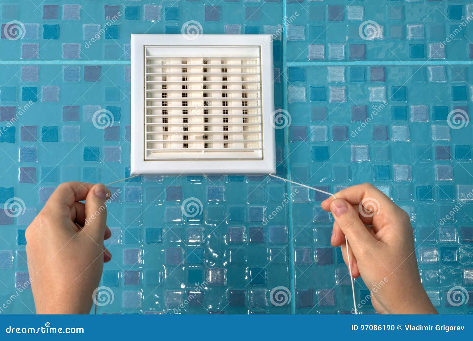 Air Ventilation Flow System On The Roof. Vent Pipe Fan HVAC Royalty